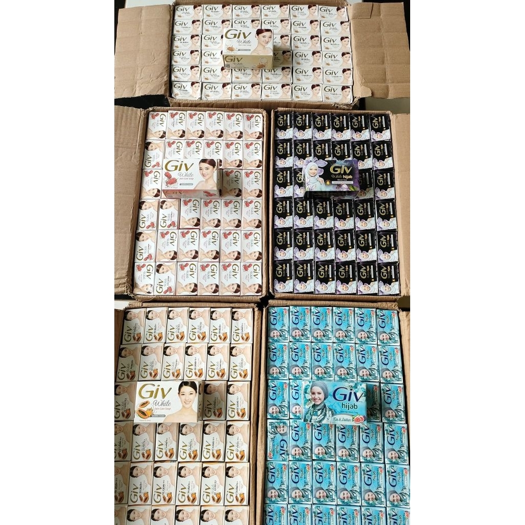 SABUN GIV 1 KARTON ISI 72PCS