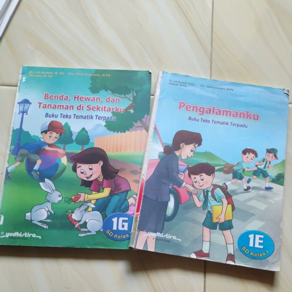 Buku Teks Tematik Terpadu SD KELAS 1 - Yudhistira original