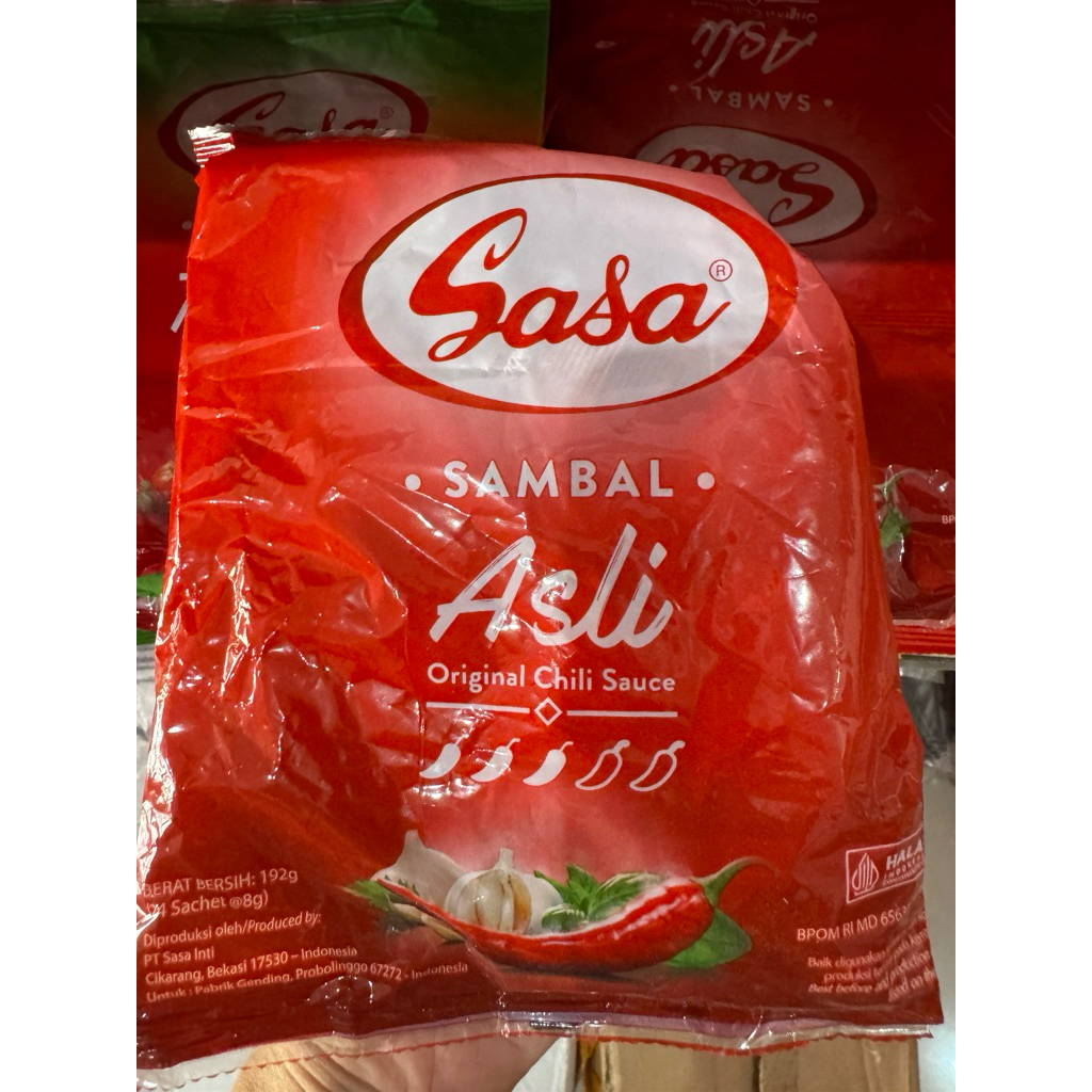 sasa saos sambal sachet / saos sambal sasa sachet 9g