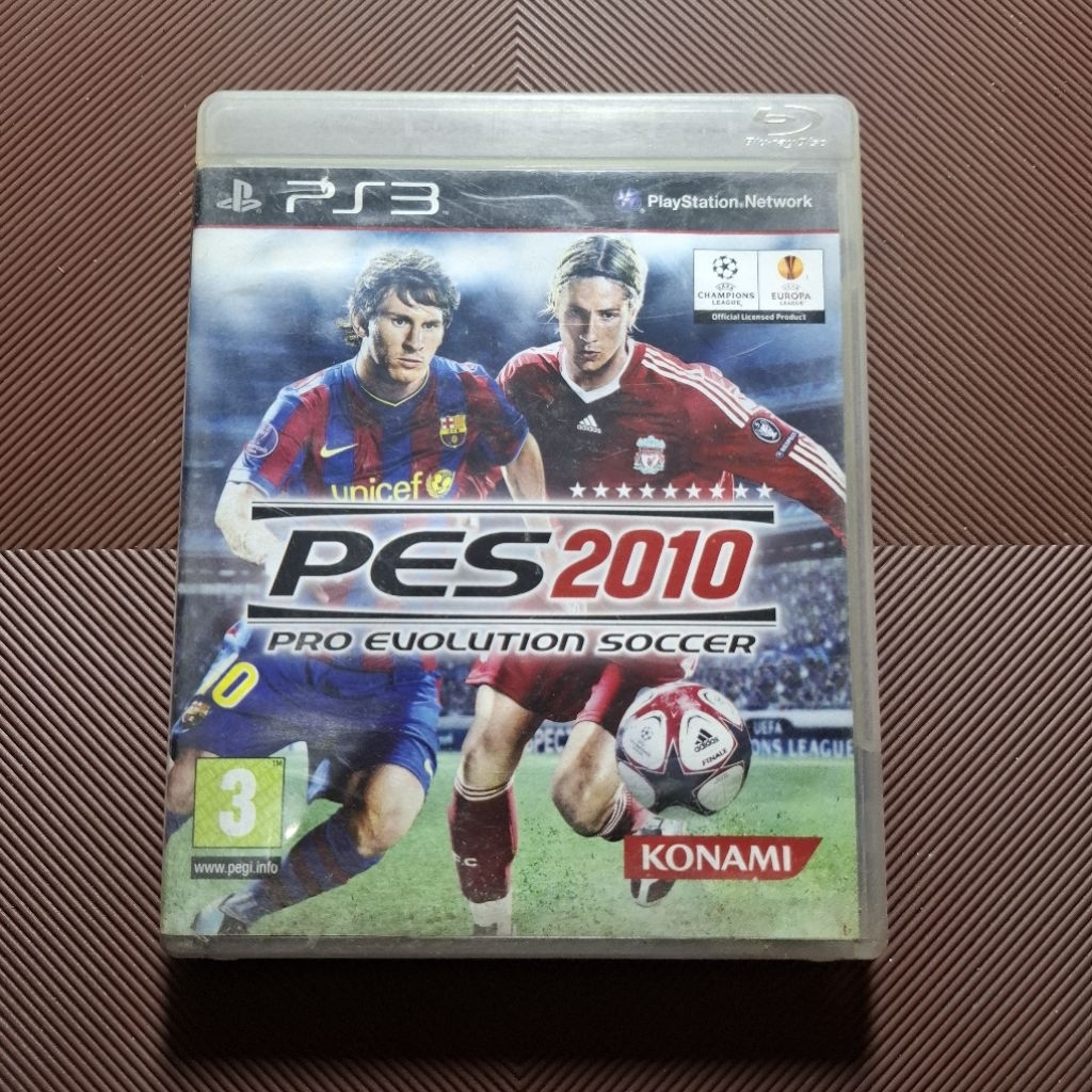 Kaset Game BD PS3 PES 2010 Football Second