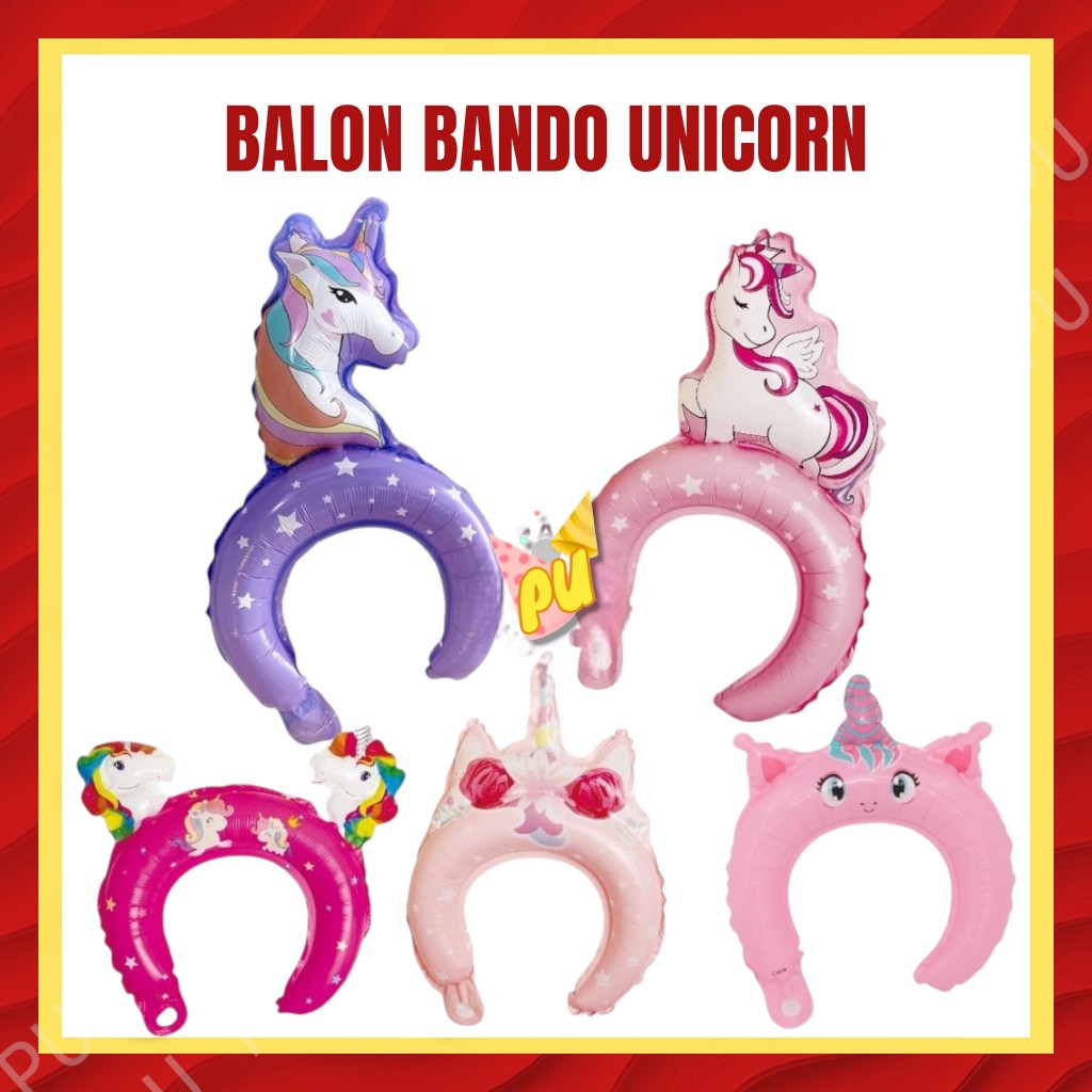 Balon Unicorn / Balon Bandon Unicorn