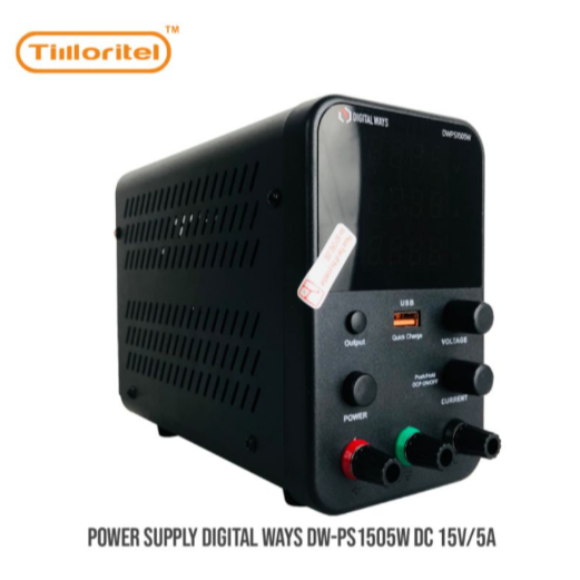 POWER SUPPLY DIGITAL WAYS DW-PS1505W DC 15V/5A