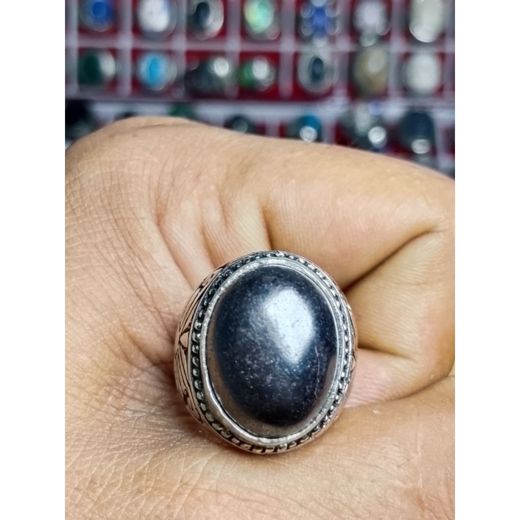 Batu cincin badar besi hajar jahanam lolodan natural