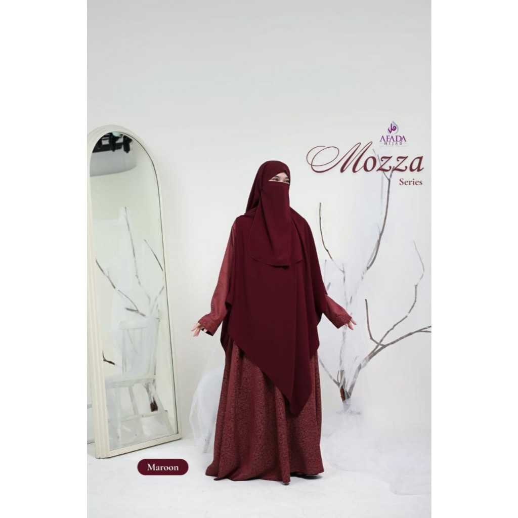 NEW GAMIS DEWASA SYARI MOZZA BY AFADA HIJAB (GAMIS ONLY DAN KHIMAR ONLY)