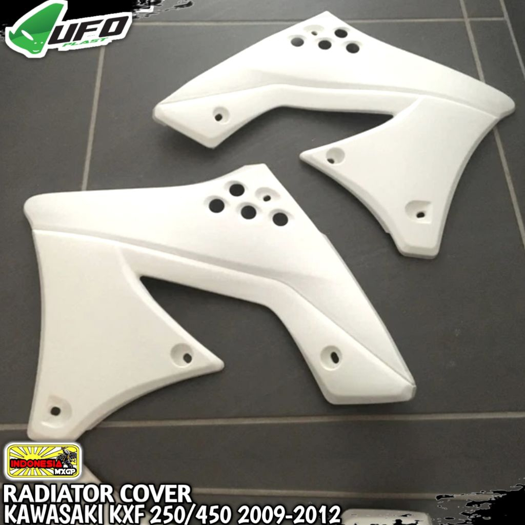 KAWASAKI KX - KXF 250 450 F 2009 2010 2011 2012 - UFO RADIATOR SCOOP TANK COVER BODY - SAYAP SAMPING