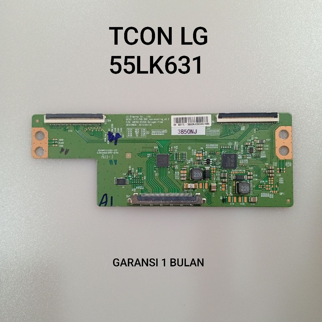 TCON TV LG 55LK631 - TCON - TIKON - MESIN TV LED LG 55LK631