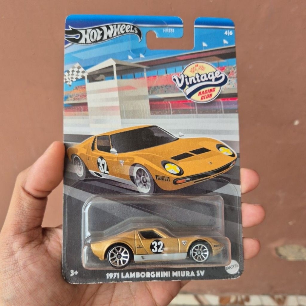 Hot Wheels 1971 Lamborghini Miura SV Vintage
