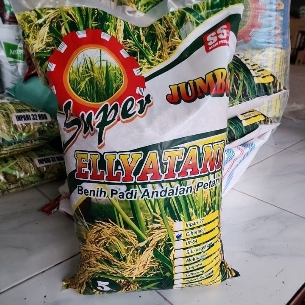 Benih Padi CIHERANG JUMBO.Benih Padi Unggul ELLYATANI 5kg