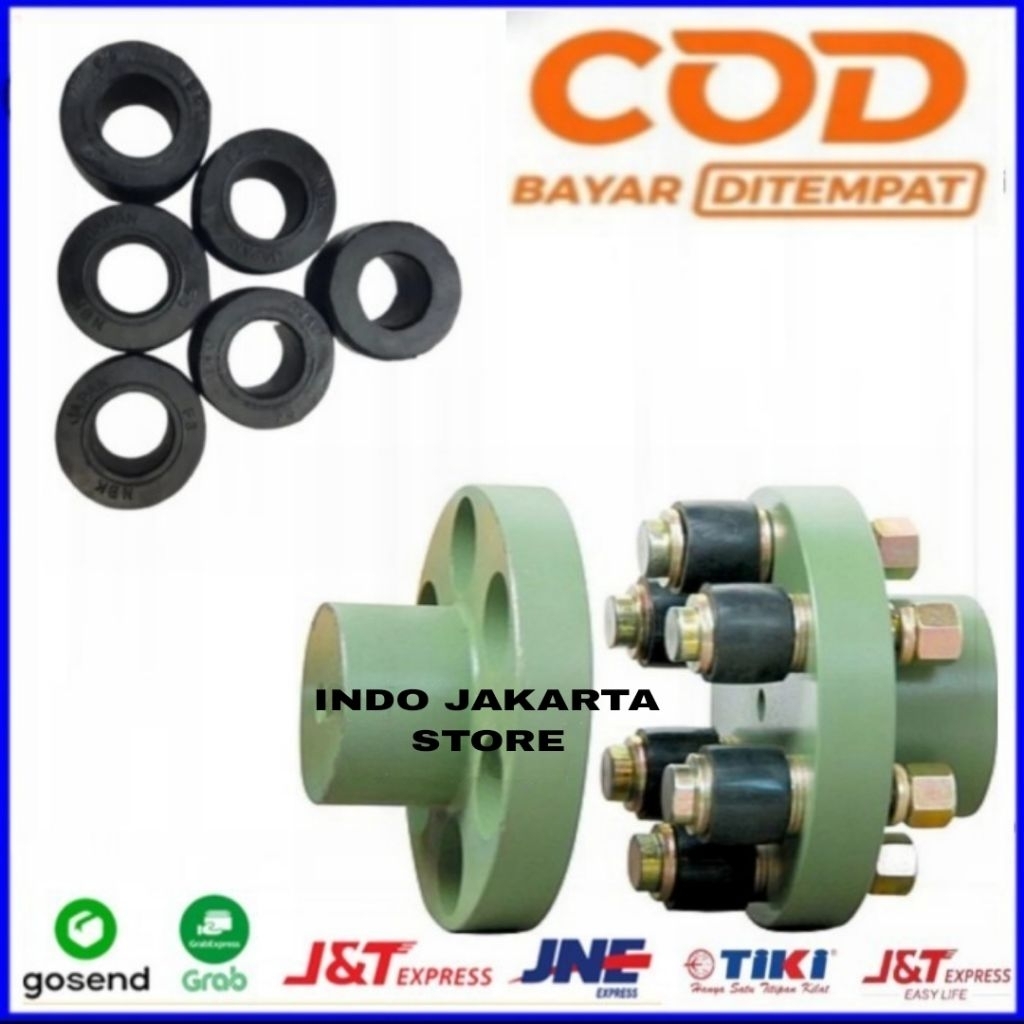 Karet coupling pompa air ebara original / rubber kopling pompa ebara