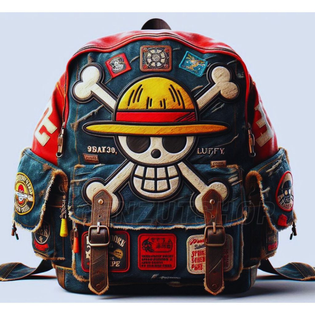 TAS RANSEL ONE PIECE TAS ANIME BACKPACK ONE PIECE