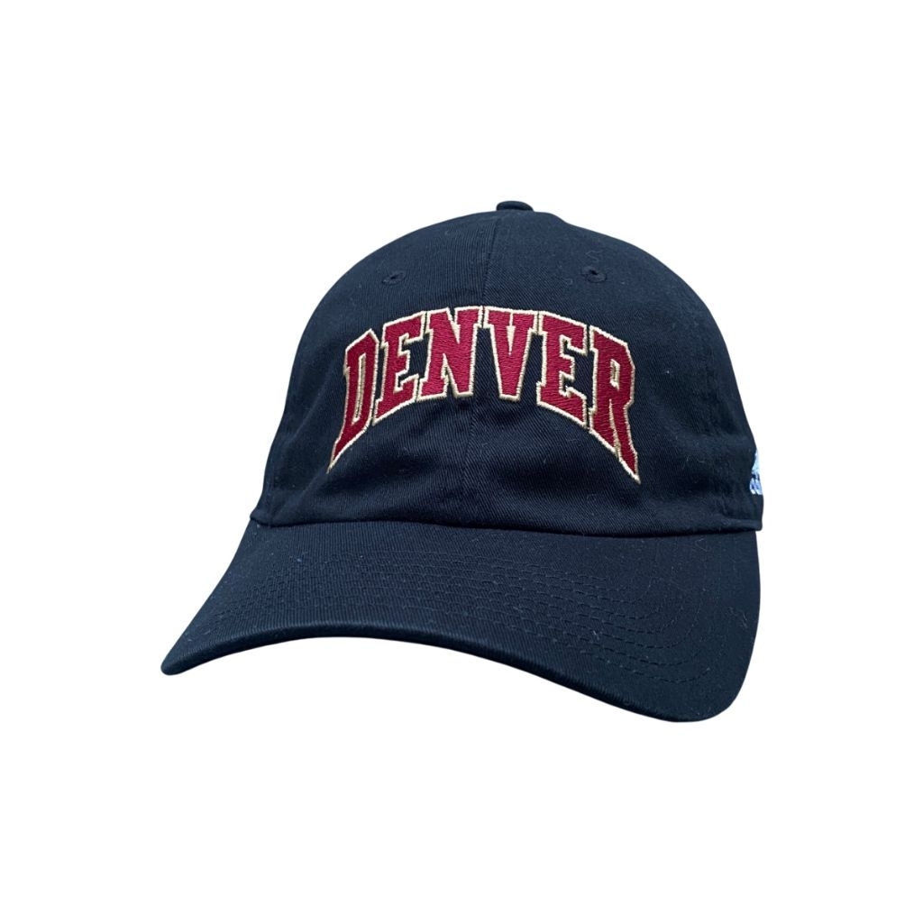 Topi Baseball Denver x Adi Black OSFA Second Original Murah