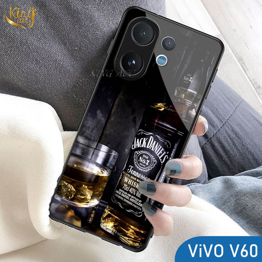 Softcase Glass Glossy Untuk Vivo V60 2025 - Cassing Hp Vivo Vivo V60 2025 - Case Pelindung Hp - K07