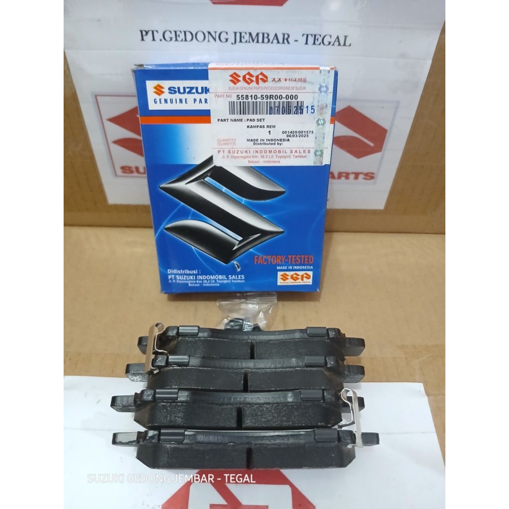 Kampas rem depan suzuki ertiga / all new ertiga SGP
