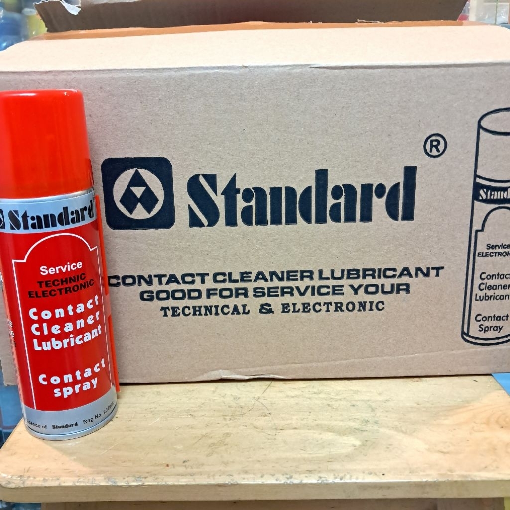 Standard contact cleaner lubricant spray