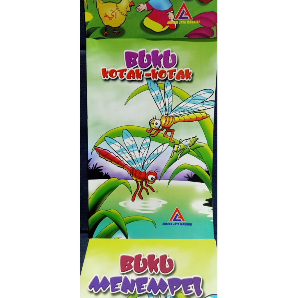Buku Tulis TK Anak-Desain Lucu & Edukatif