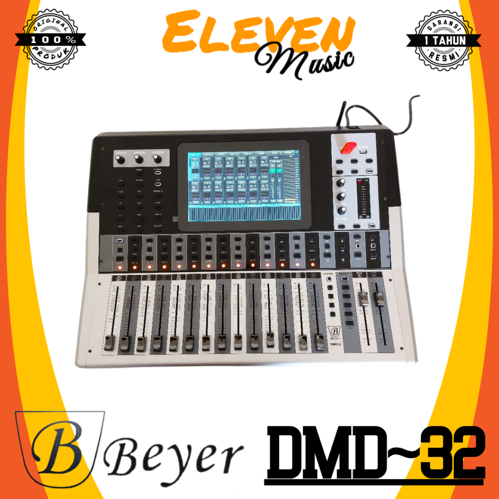 Beyer DMD-32 Digital Mixer 32-Channel Input Original Digital Mixer Audio Beyer DMD32