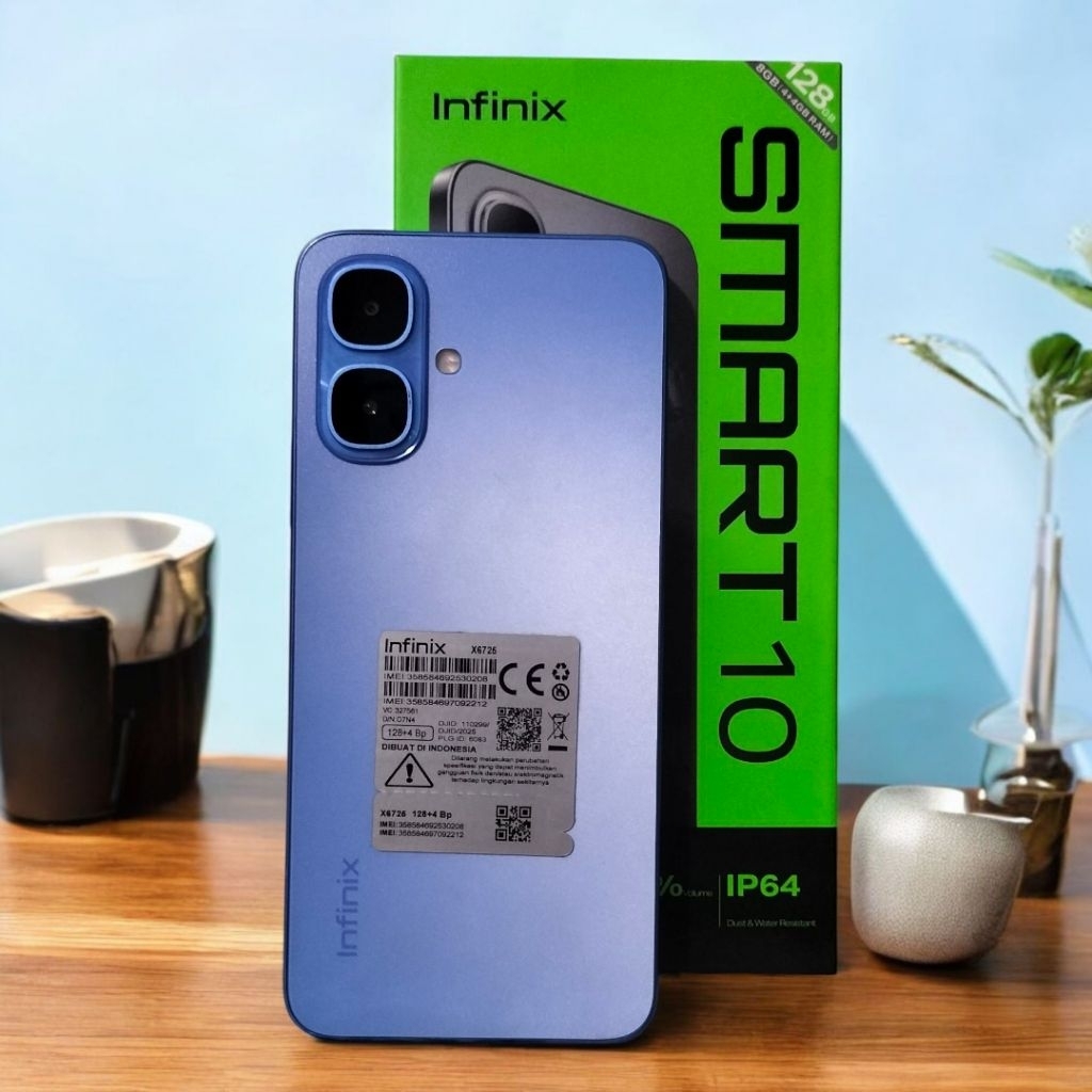 INFINIX SMART 10 RAM 4+4/128 ( SECOND )