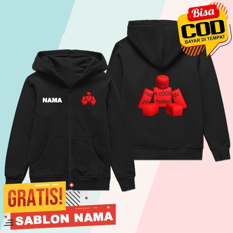 Zipper Anak COOLKIDD Forsaken ROBLOX / Jaket Anak Laki Laki & Perempuan COOLKIDD Forsaken ROBLOX