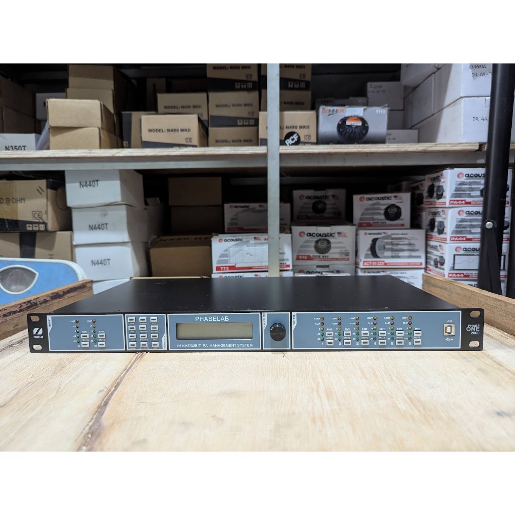 Management DLMS PHASELAB PHASEONE 2600 - 2 in 6 out Phase Lab ORIGINAL