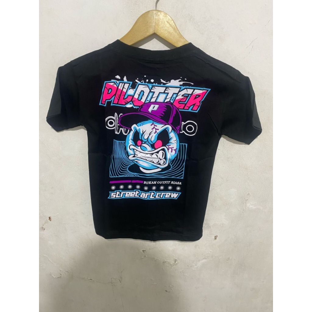 Kaos tshirt pilotter gank bermotif dewasa distro