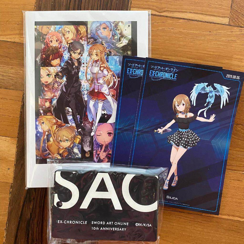 Sword Art Online Ex Chronicle - 10th Premium Booklet & Neck Strap Pass Case - SAO Ex Chronicle