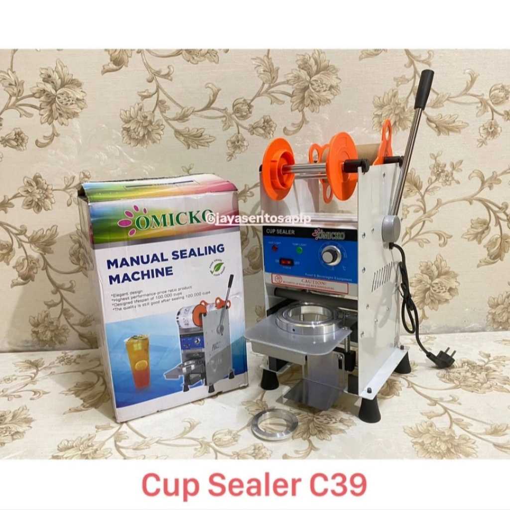Cup Sealer Omicko C-39 ~ Press Gelas Press Minuman