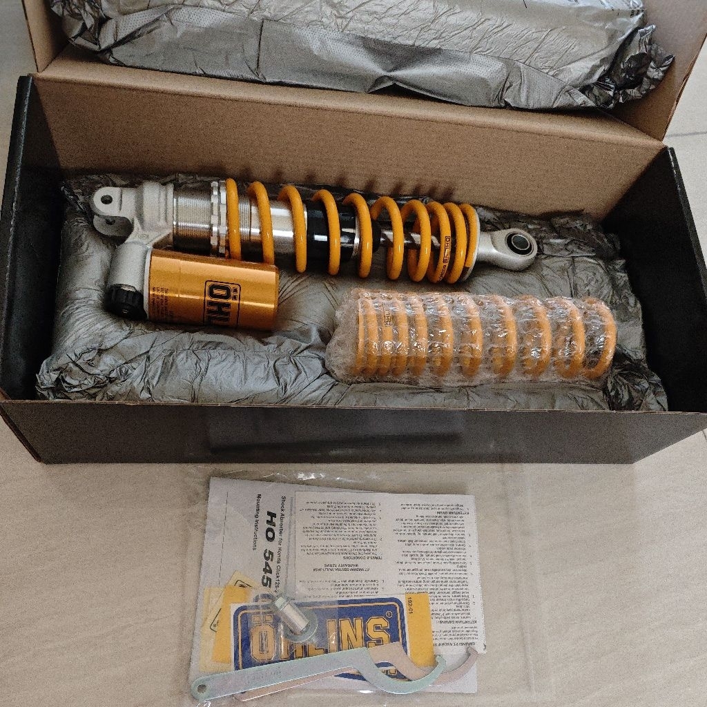 shock shockbreaker belakang ohlins honda vario beat scoopy stylo ho545 tabung bawah original garansi