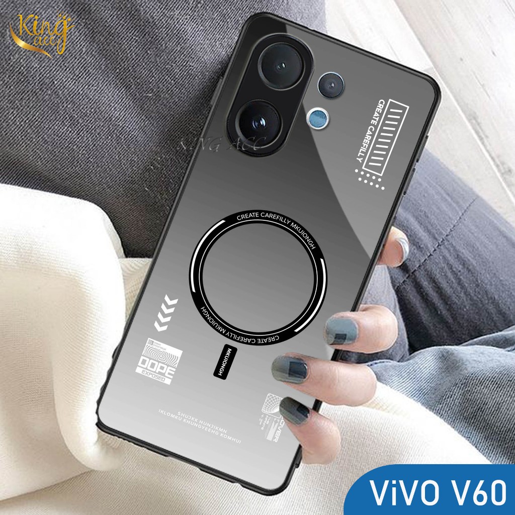 Softcase Glass Glossy Untuk Vivo V60 2025 - Cassing Hp Vivo Vivo V60 2025 - Case Pelindung Hp - K51