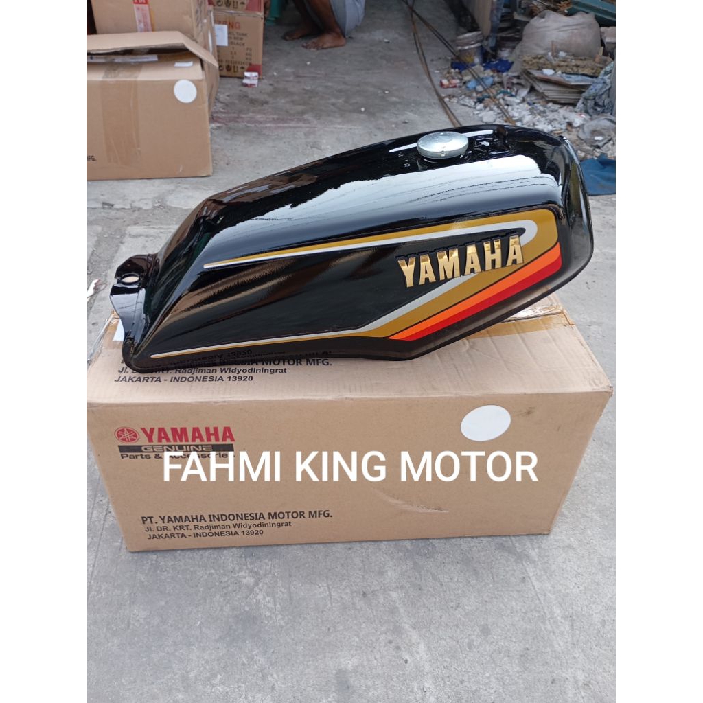 TANGKI TENGKI RXKING RX KING COBRA 1989/1990 ORIGINAL YGP GRES BARU
