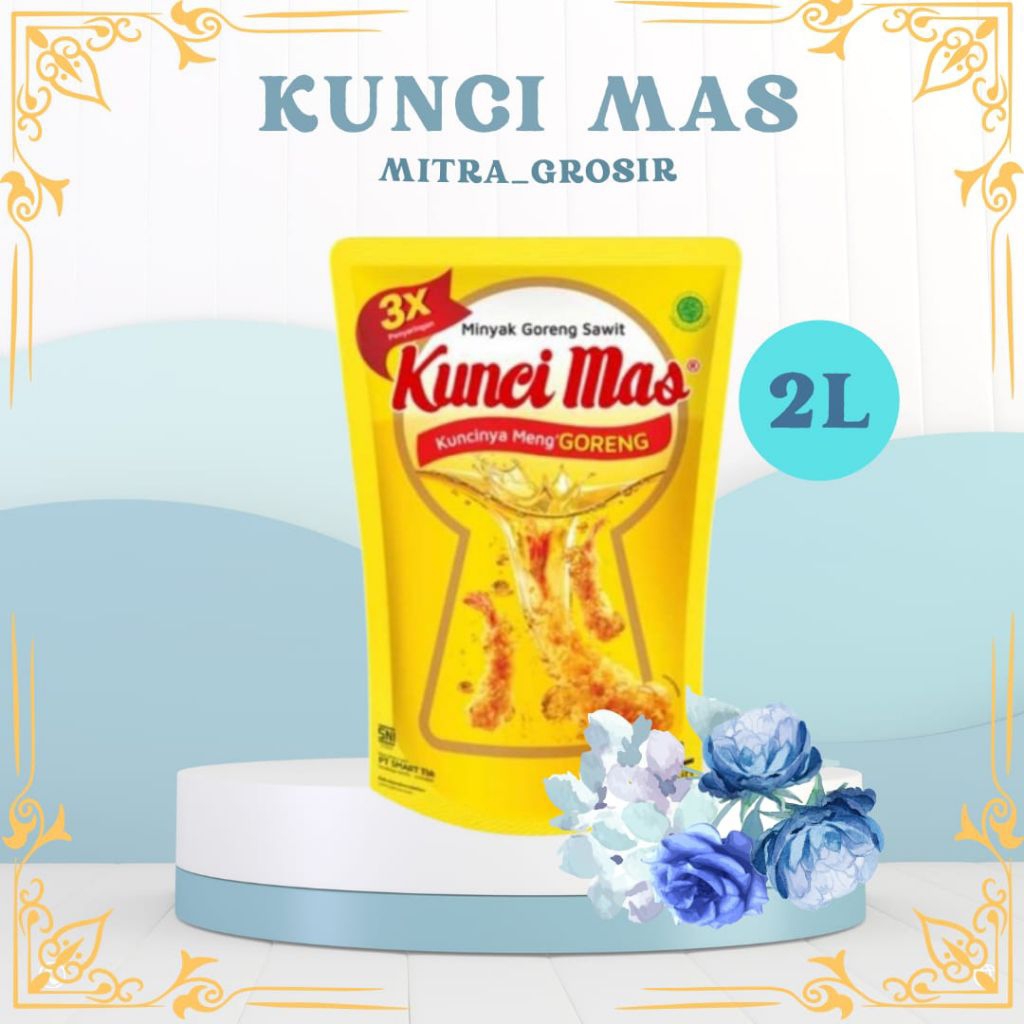KUNCI MAS MINYAK GORENG KELAPA SAWIT 2L