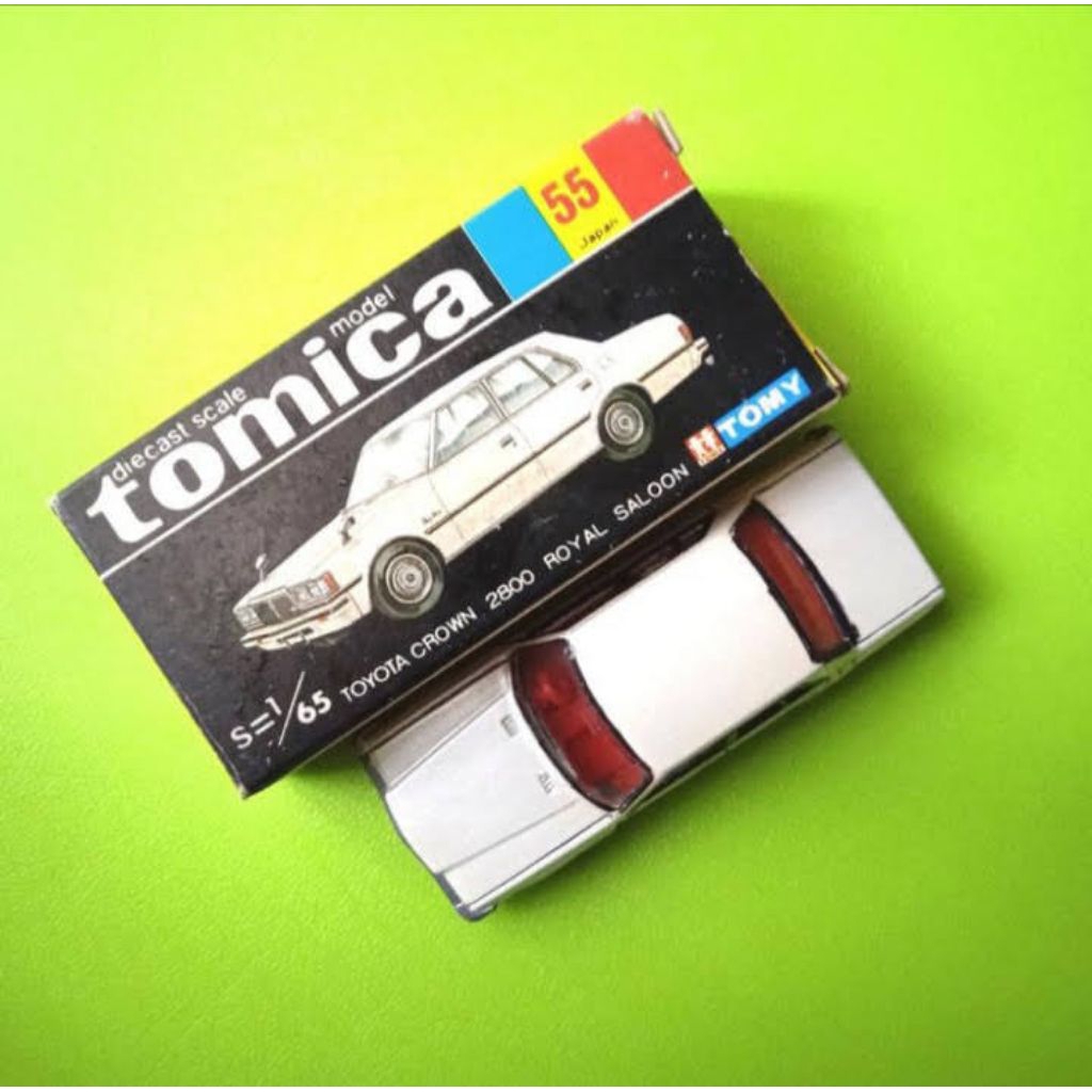Tomica Jadul Vintage Toyota Crown Royal Salon.