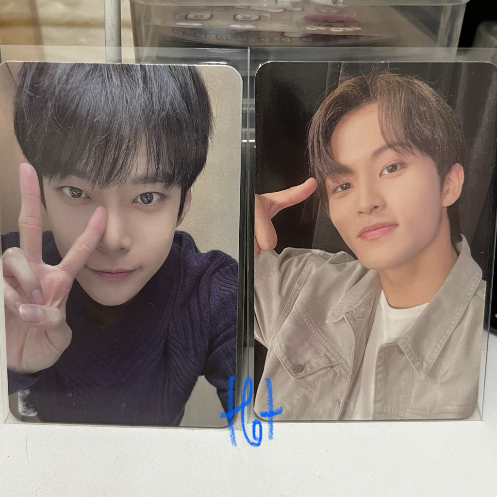 OFFICIAL - Photocard NCT 127 2baddies unboxing event Doyoung Mark