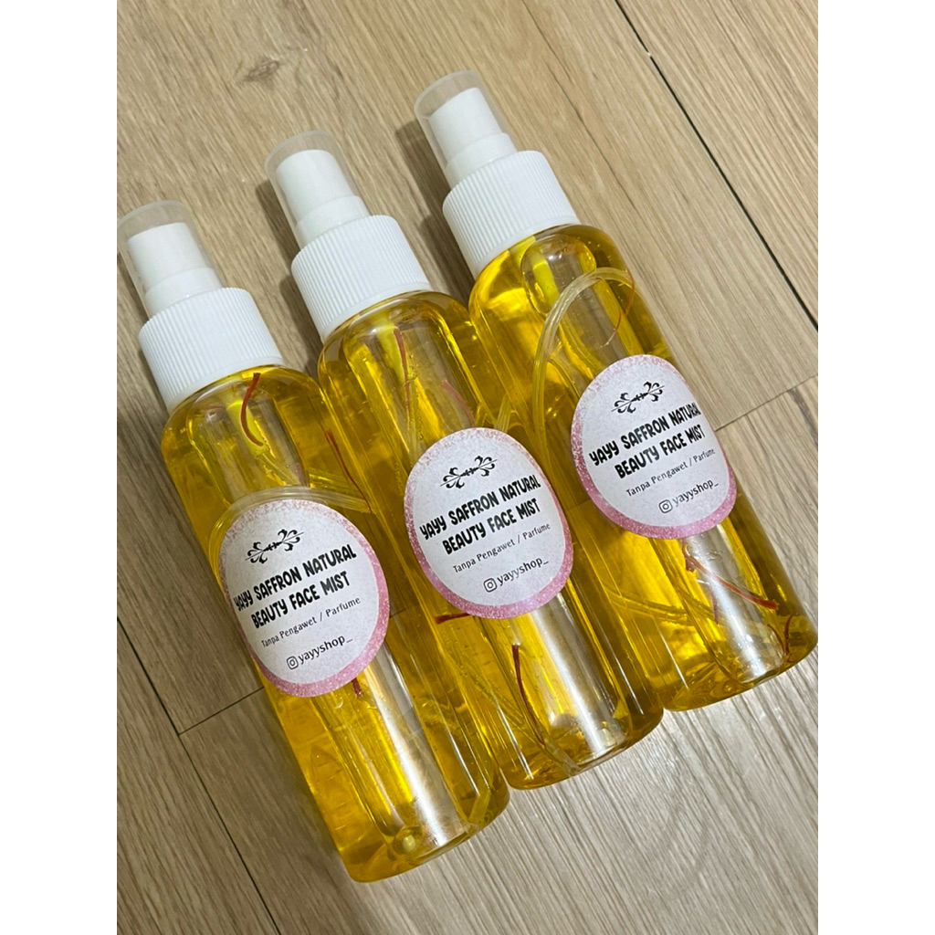 Face Mist Saffron | Saffron Beauty Face Mist Yayy Mist