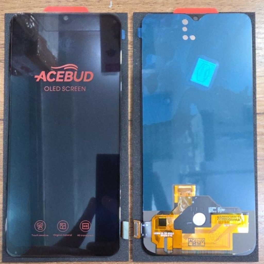 LCD FULLSET REALME XT/ RELME X2 / RENO Z OLED / ORI FINGERPRINT ON