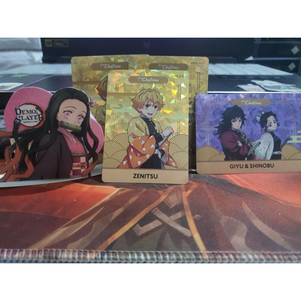 PC Demon slayer x Chatime