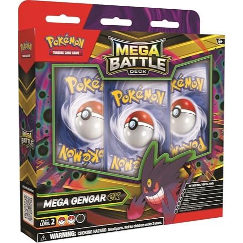 Pokémon TCG: Mega Battle Deck—Mega Gengar ex/Mega Diancie ex