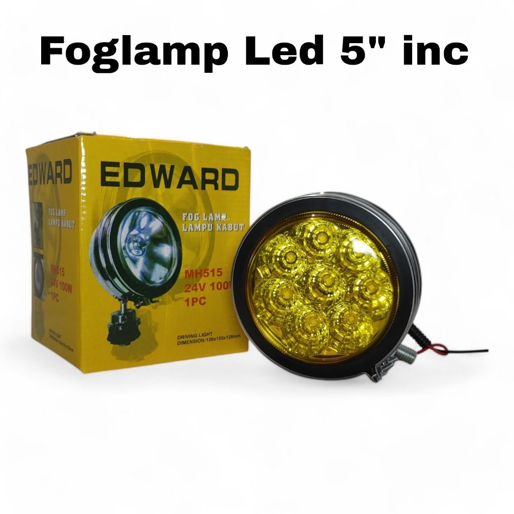 Lampu Led Sorot Tembak Kabut 5 inch 12-24 Volt