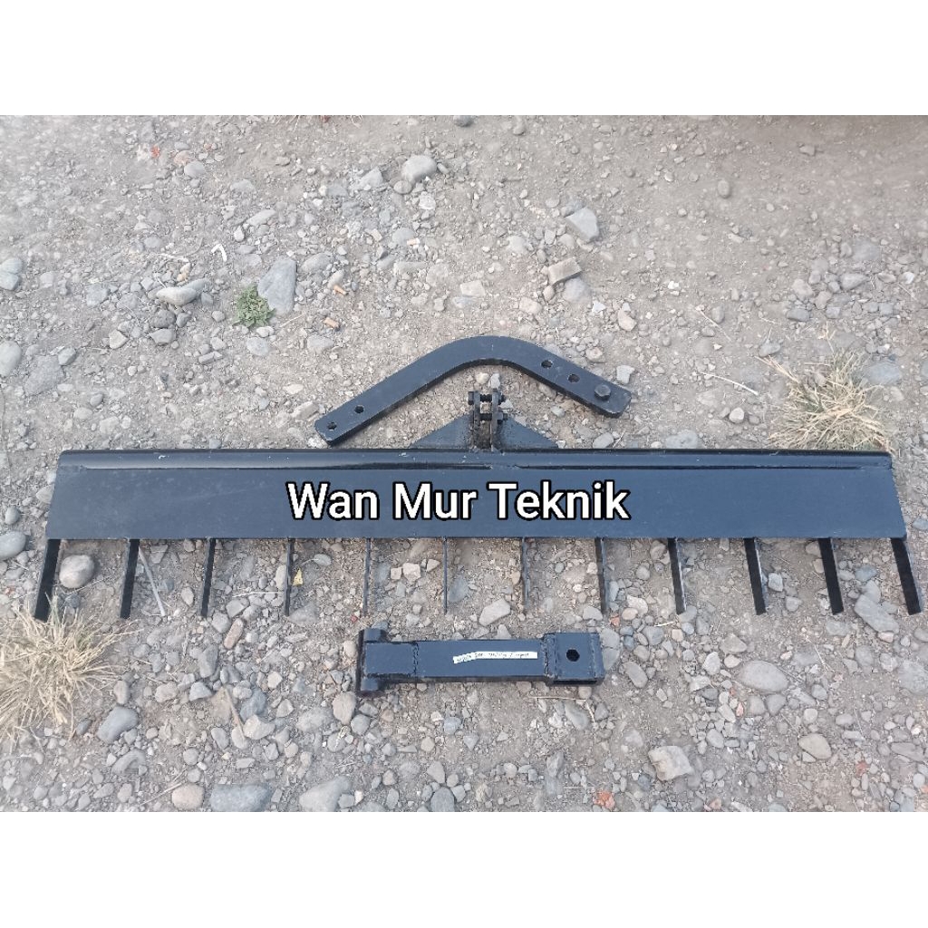 Garu / Sisir bajak sawah Capung / Impala set komplit siap pakai