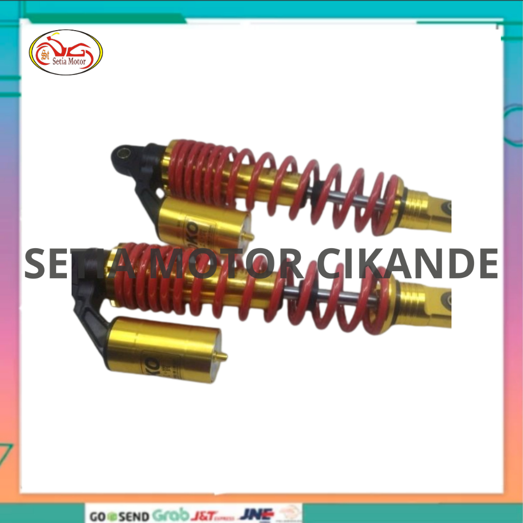 Shockbreaker Belakang Multi Bebek Honda Tabung 340mm Variasi YOKO