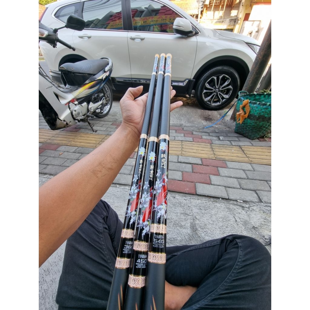 joran tegek impor xcross super leader ruas panjang