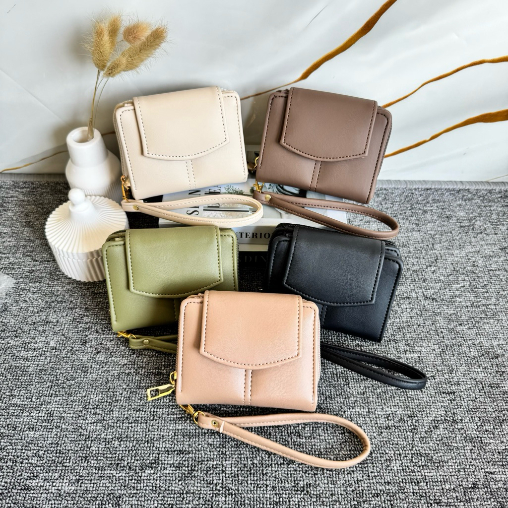 Dompet Mini Kartu Auryn Premium Untuk Wanita