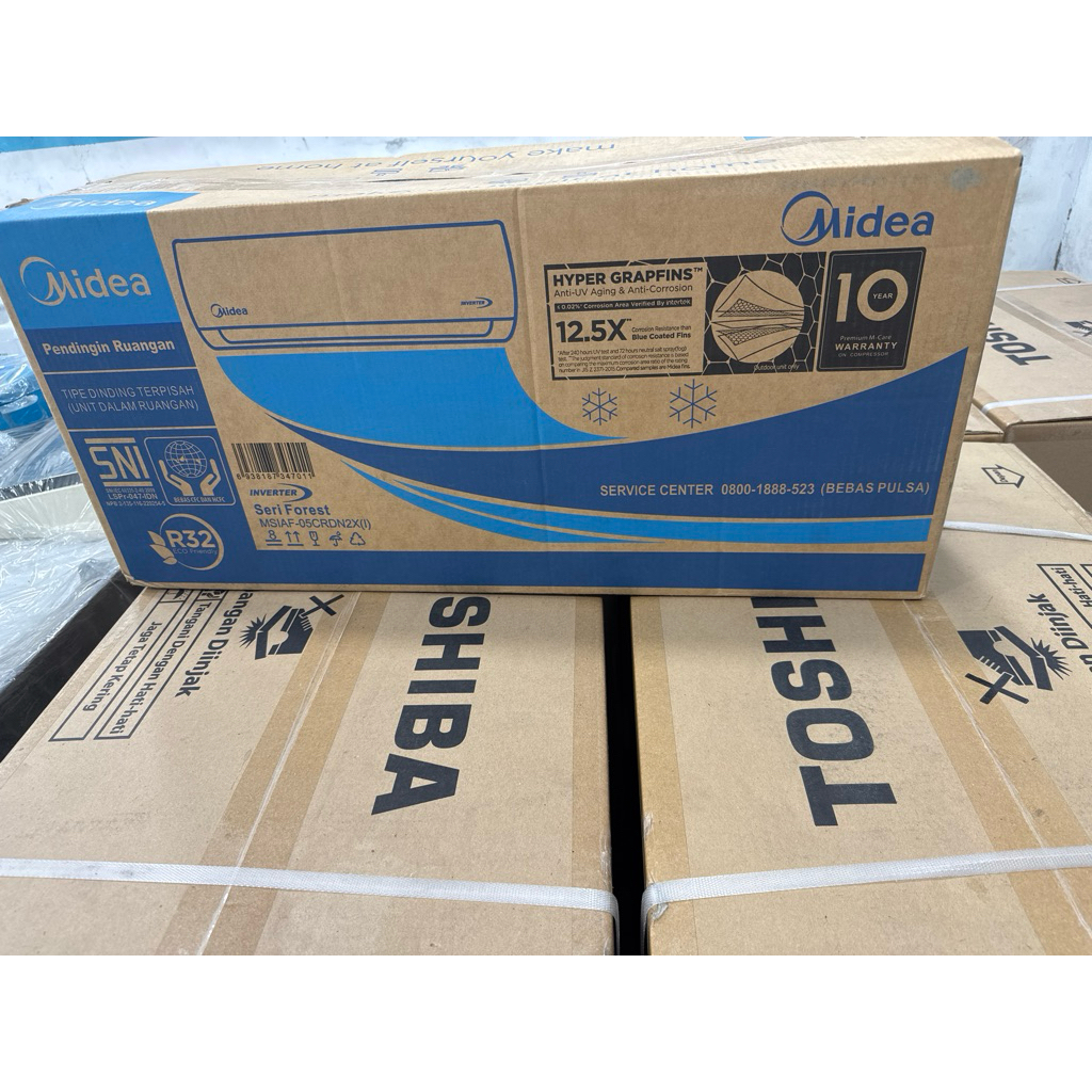AC midea 1/2pk