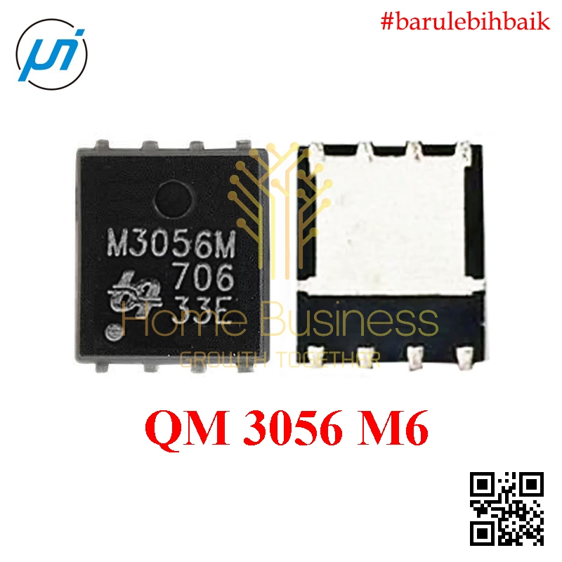Mosfet QM3056M6 QM3056 M6 QM 3056M6 M3056M M3056 M M 3056 M QFN8 N-Channel Nchannel N-Ch Nch 30V 103