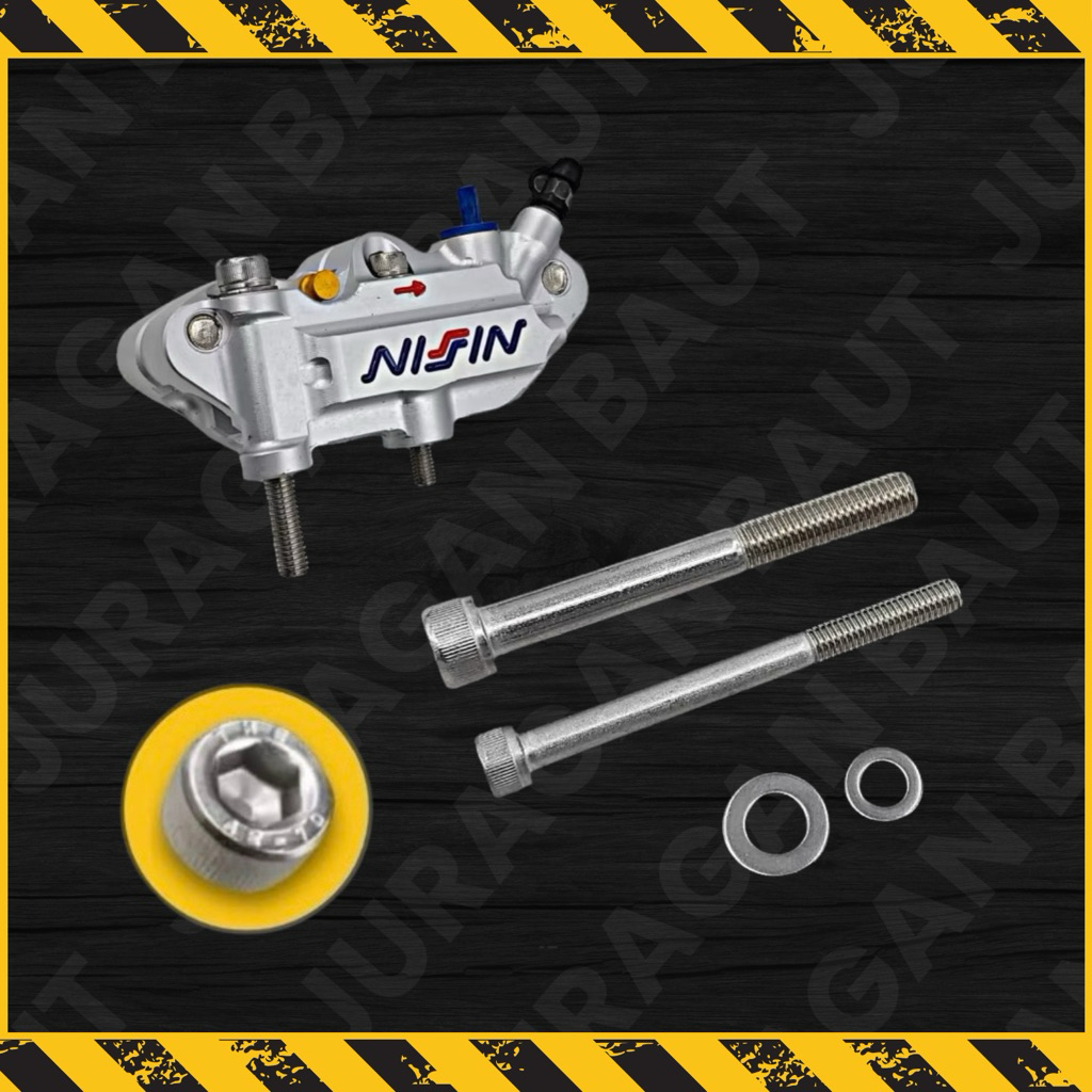Paket Baut L Stainless Braket Kaliper Cakram Monoblok