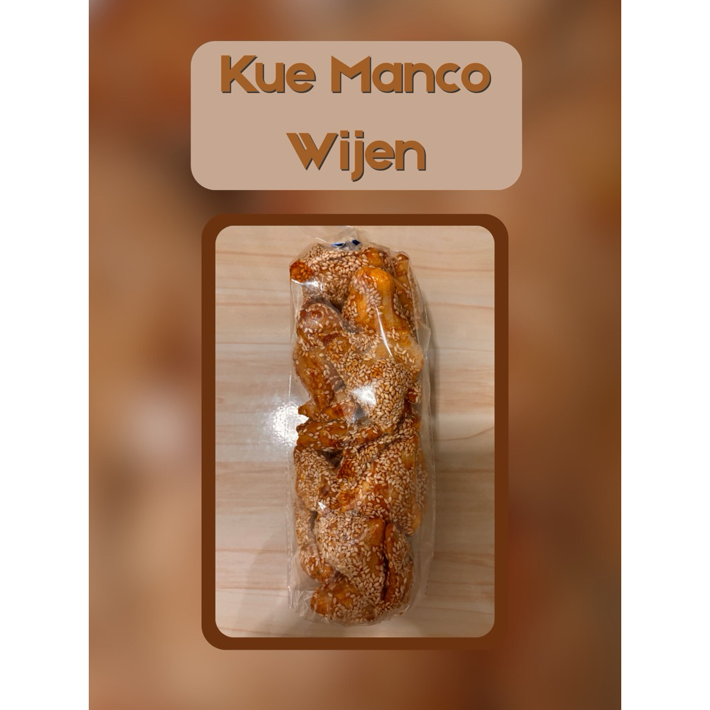 kue manco kemasan plastik