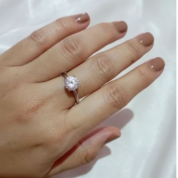 cincin titanium ala berlian