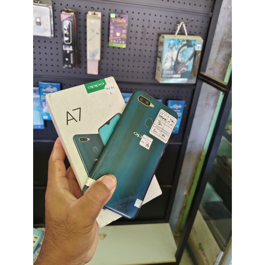 Oppo A7 Seken Original Ram 4/64 Fullset