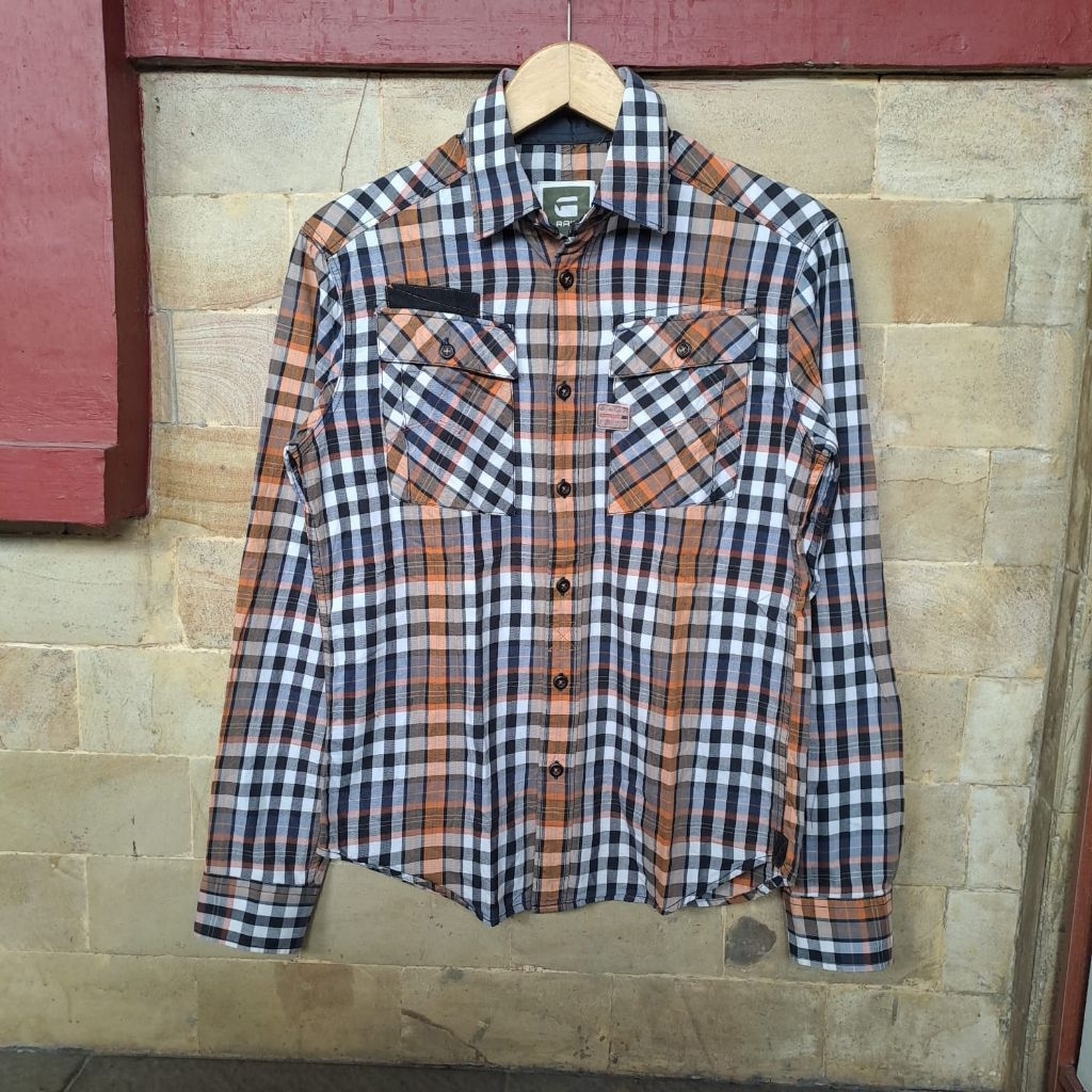 G Star Raw Cargo Line Shirt Size tag S