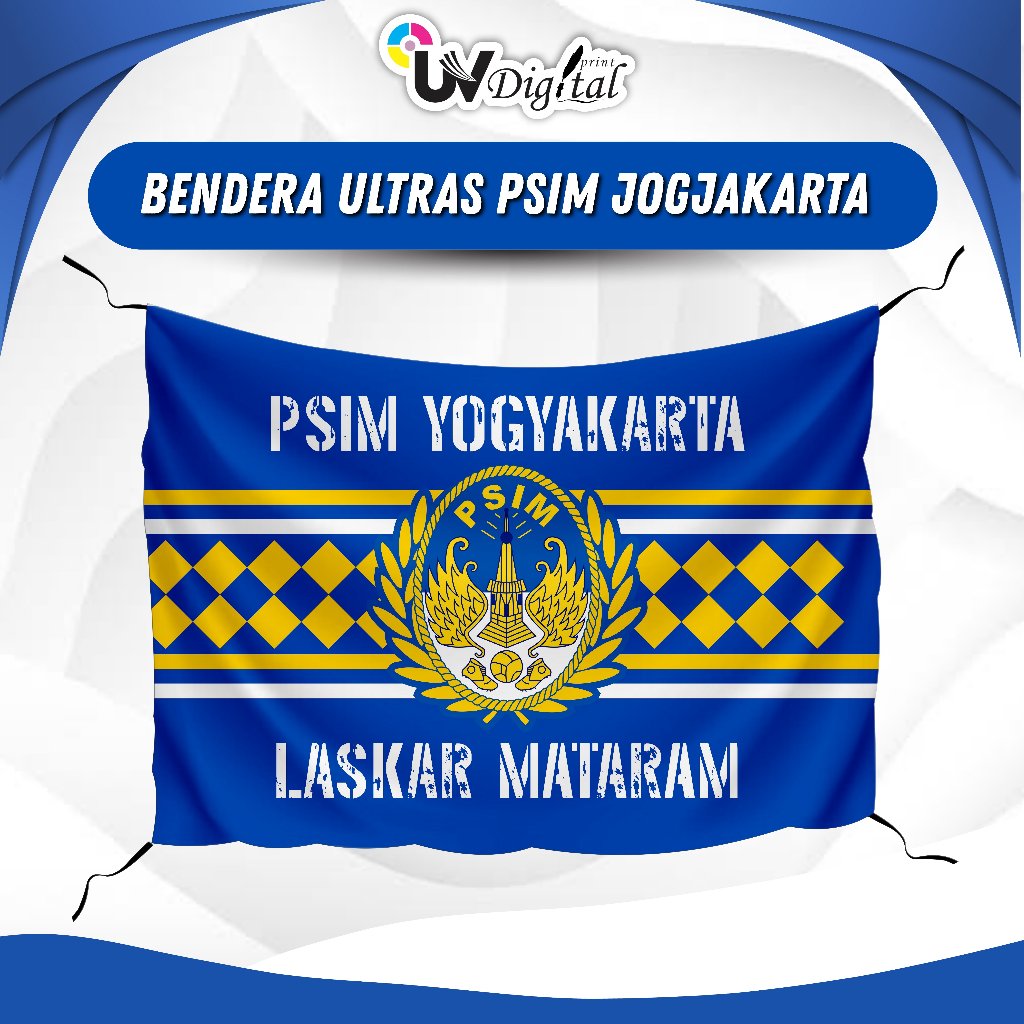 BENDERA ULTRAS PSIM JOGJAKARTA | BENDERA CASUAL LASKAR MATARAM | BENDERA KAIN TC PSIM