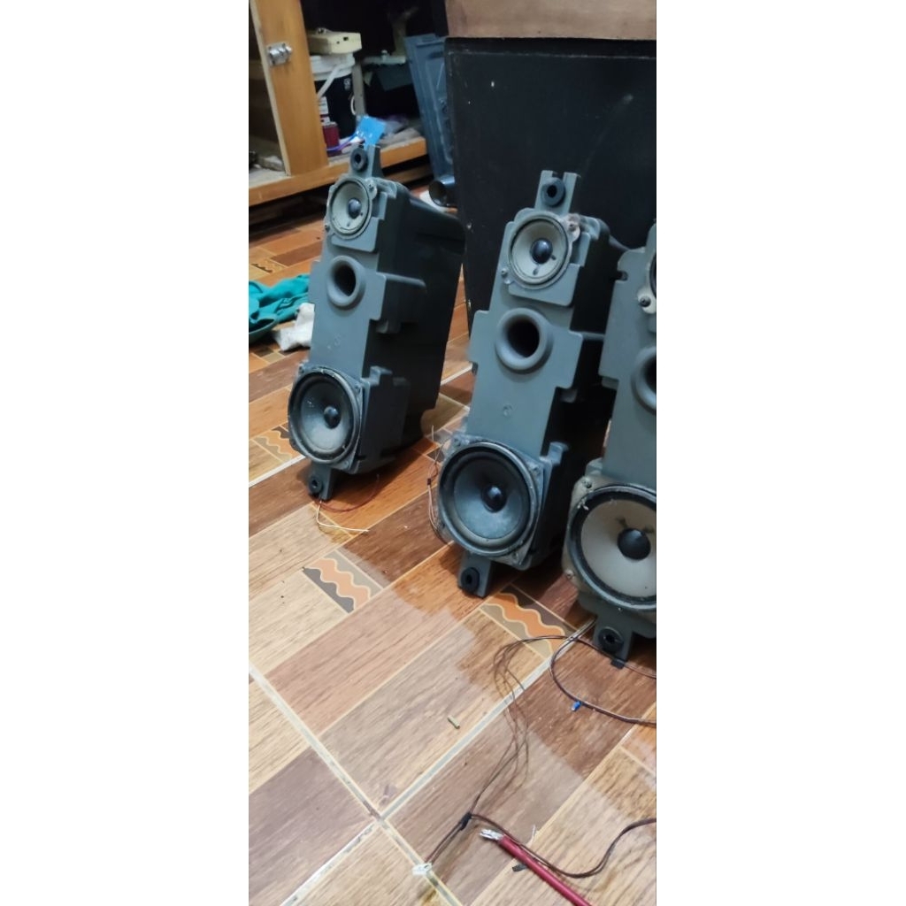 speaker 4" + box copotan tv sharp